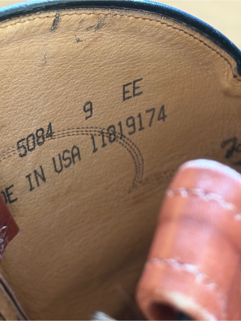 Tony Lama Brown Leather Western Heeled Boots - Picture 3 of 4